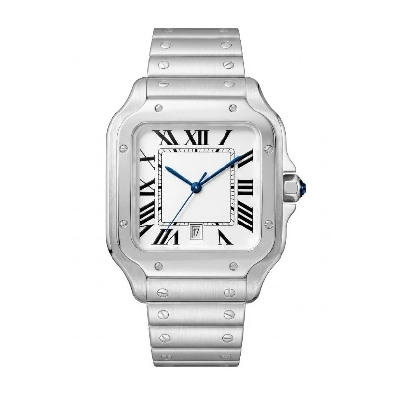 Cartier Watch Tank - Jam Tangan Kuarsa Pria Mewah Baru