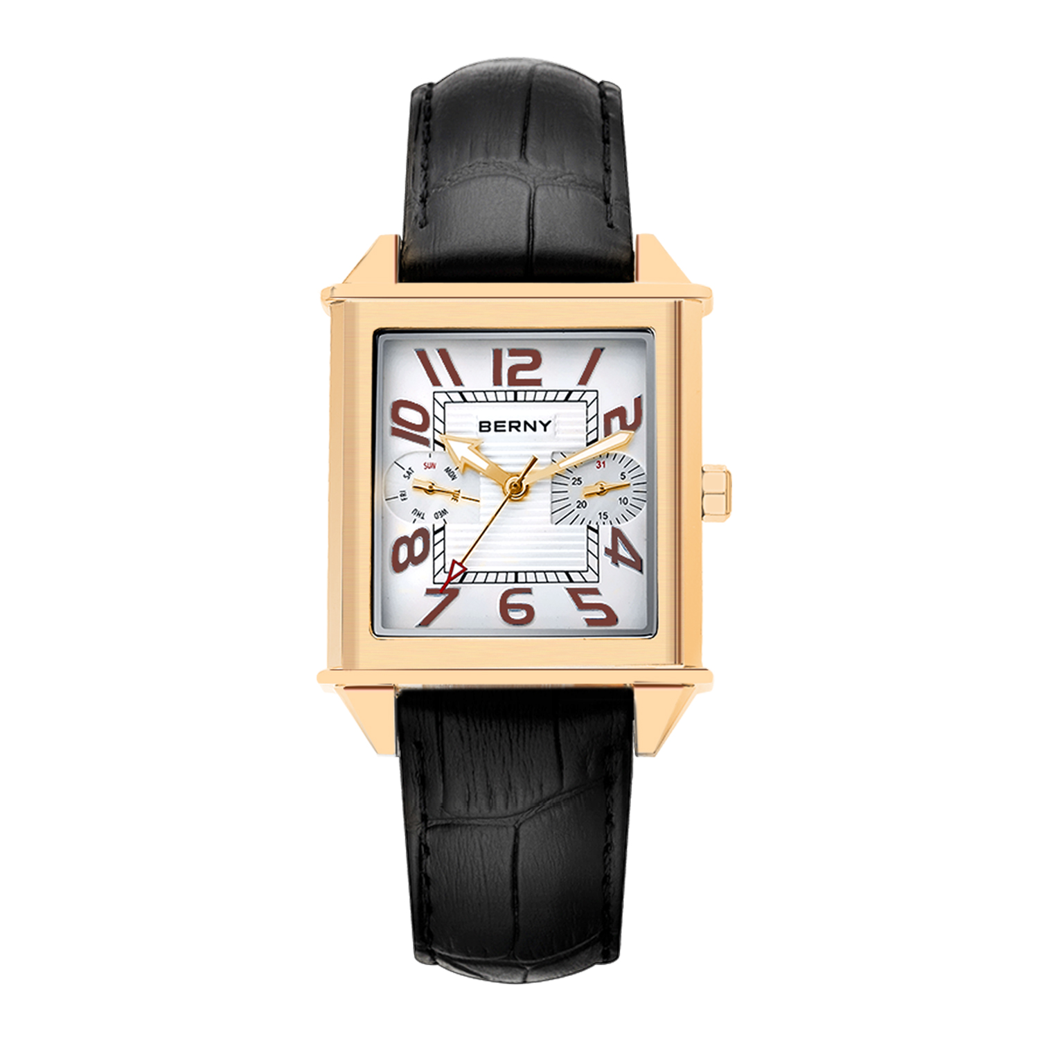 Cartier Watch Tank - BERNY 6P25 Jam Tangan Kuarsa untuk