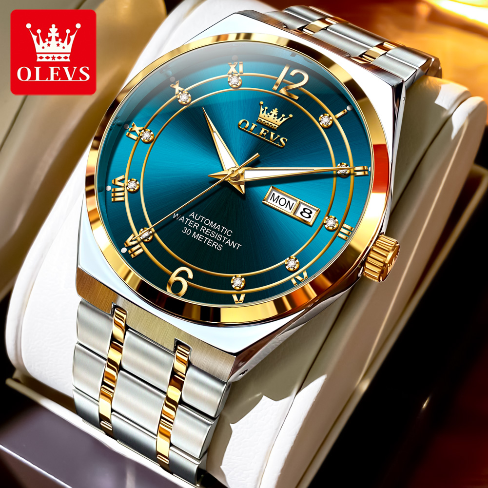 Rolex Watch Datejust - Jam Tangan OLEVS Pria Jam Tangan