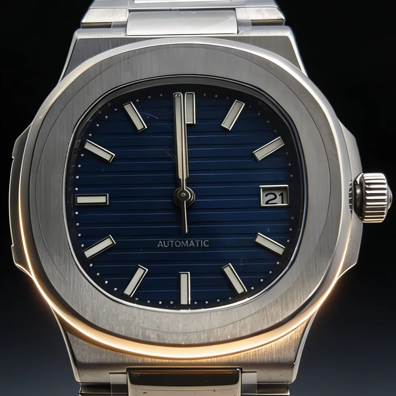 Patek Philippe Watch Nautilus - NH35 Jam Tangan Mekanis Otomatis Pria