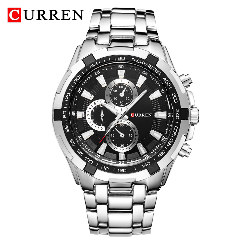 Patek Philippe Watch Nautilus - CURREN 8023 Jam Tangan Kuarsa Jam