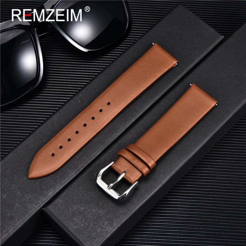 Tali Jam Tangan Kulit Asli Ult - Suede Strap Watch ulasan dan harga