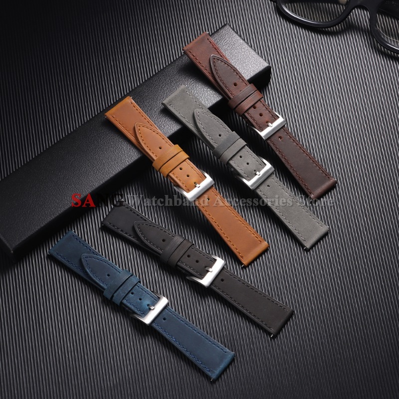 18mm 19mm 20mm 21mm 22mm 24mm  - Leather Strap Quick Release ulasan dan harga